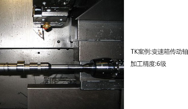 TK案例——变速箱传动轴